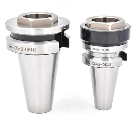 DIN69871 Short Cone Tool Holder For CNC Lathe With Built In Collet Chuck SK40 CAT4 BT40 BT30 ER32 35L Length High Precision