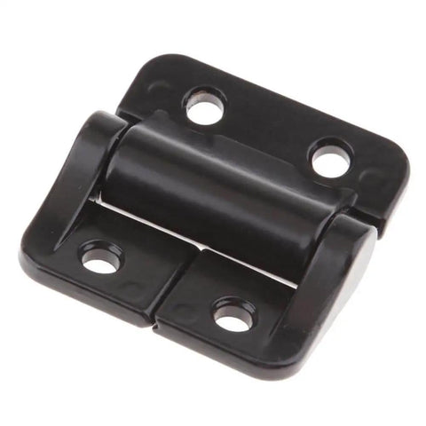 Front view of Constant Torque Hinge Black Zinc E6-10-216-50 Replacement for medium duty doors with corrosion resistant finish.