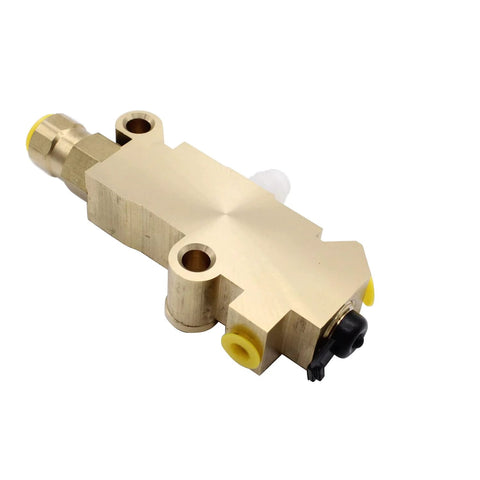 Brass PV2 combination proportioning valve for disc/drum brakes; automotive part