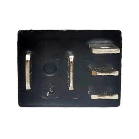 Bottom view of Beefed-Up 12V DC Automotive Power Relay 35A SPDT 5 Pins Quick Connect For Cars And Trucks, CM1-R-12V ACM13221