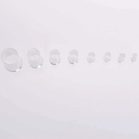 Assortment Of Wire Ferrule Connectors Kit 8 Sizes Tinned Copper Crimp Terminals For 12 AWG Down To 2/0, top view