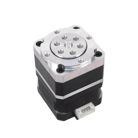 Front view of Speed Reducer Gear Drive For Nema 17 Stepper Motor With Strain Wave Precision And High Efficiency, 60mm form factor
