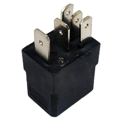 Beefed-Up 12V DC Automotive Power Relay 35A SPDT 5 Pins Quick Connect For Cars And Trucks, CM1-R-12V ACM13221 front view