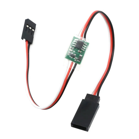 Ultimate Slow Servo Reducer Delay Module For RC Models 5 To 6 Volt Steering Gear Slow Speed Controller with wires and connectors