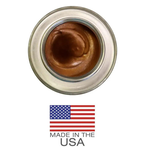 Top view of open Liquid O Ring Copper Anti Seize Lubricant For High Temperature Gaskets And Threaded Parts Up To 1800 Fahrenheit