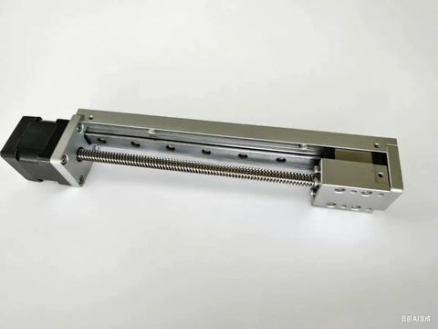 Compact Linear Stage Actuator 150mm Travel CNC Slide Guide With Stainless Steel Construction Motorized Nema 14 Stepper