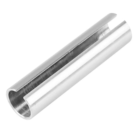 Shaft adapter sleeve, heavy-duty steel, hollow bore with 3/16 in keystock slot, 5/8–3/4 in diameter, Amazon BISS