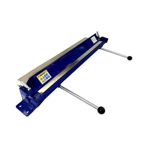36-Inch Sheet Metal Brake Bender for 20-Gauge Steel and 14-Gauge Aluminum with Quick-Action Clamp, bench-top view