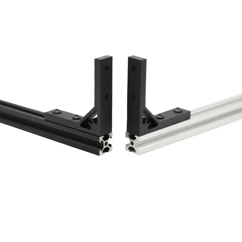 Beefy Heavy Duty Corner Brackets 4 Pack 78x78mm Inside Gusset For 2020 Aluminum Extrusion Profile Includes 16 M5 Screws and T Nuts