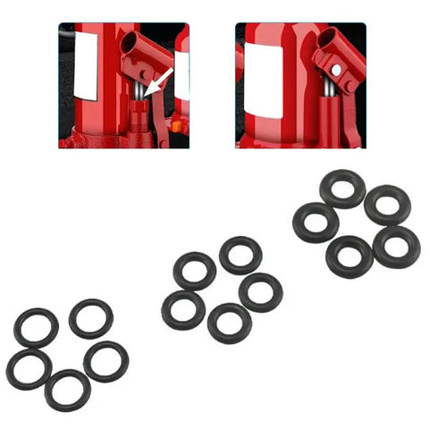 15 Pack Hydraulic Bottle Jack O Ring Kit Replacement Nitrile Rubber Seals for Automotive Floor Jacks No Leak Oil Sealing Gaskets