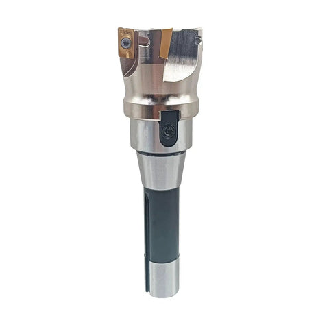 2 Inch Face Mill Arbor Kit By KinRite With BAP400R 50-22-4T Face Milling Cutter 50mm And One Point Nine Inch Shell Holder For CNC End Milling Includes 10 APMT1604PDER Carbide Inserts