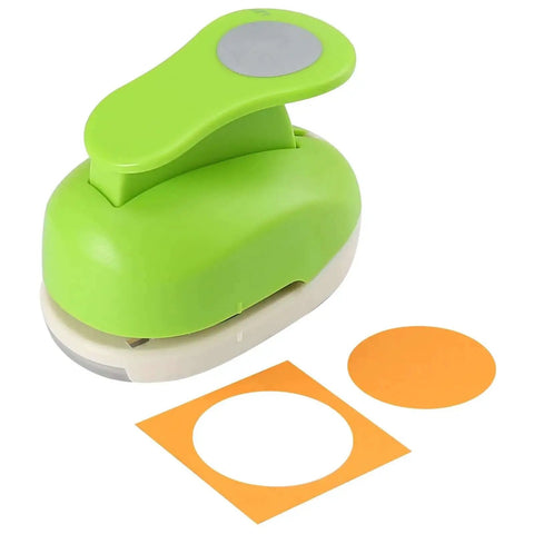1.5 Inch Circle Punch With Lever Handle For Clean Even Circles Every Time Perfect For Gift Tags Greeting Cards Scrapbooking DIY