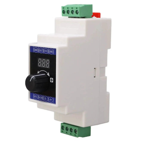 Adjustable 0 To 22 Milliamp Current Signal Simulator With 3-Digit Display For PLC Debugging Rail Mount Analog Generator