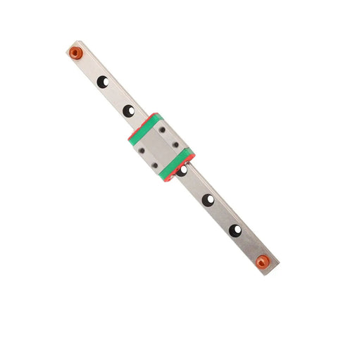 9mm Wide Linear Rail Guides With Slide Block LML9B, Smooth Precision Motion System with Built In Lubrication, Side Oil Inlet, Ball Retainer