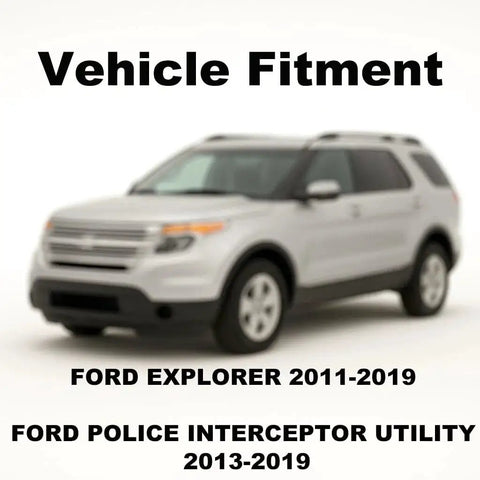 Ford Explorer and Police Interceptor Utility compatible vehicle 2011-2019 shown for control arms fitment guide