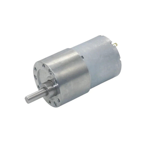 Built Tough All Metal Planetary Gear Motor With 37mm Gearbox 12V 24V DC Reduction Drive D Type Reducer 76 RPM
