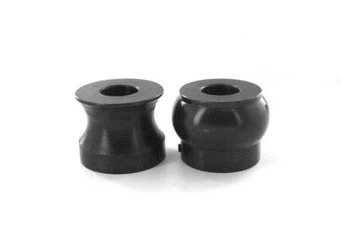Pair of 1 Inch Round Bead Roll Dies Set for bead roller with 22mm shaft, heat-treated tool steel and black oxide coating visible.