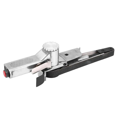 20mm Pneumatic Air Belt Sander Polisher For Metal Wood Plastic, Compact Belt Grinder With Ergonomic Handle and Narrow Head