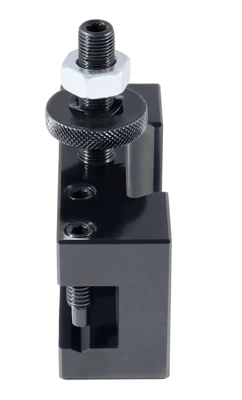 BXA Style 2 Extra Large Quick Change Tool Holder For Three Quarter Inch Turning Tools, Boring And Facing, Lathe Post Adapter