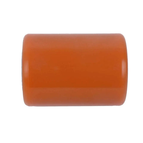 Close-up view of a wheel from the Toyota 8HBW23 Electric Pallet Jack Load Wheel Kit, 2 Pack Replacement Wheel Set for Pallet Jack Lift Truck.