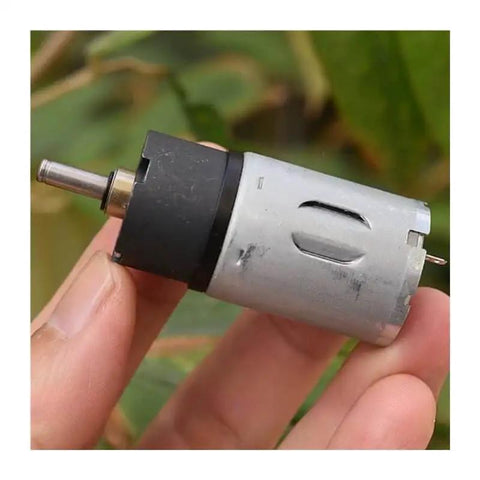 Electronic Starter With Planetary Gearbox And Full Metal Drive System D Shaft Compatible DC 12V 30 RPM in hand
