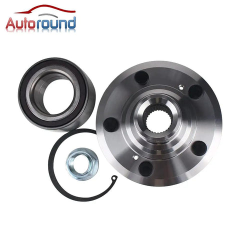 Front Wheel Bearing And Hub Assembly For Acura RDX 2007 2010 And Honda CR V 2007 2011 5 Lug Non ABS Replacement Plug And Play Direct Fit Front Left Or Right 44600SJKJ00 Compatibility showing parts