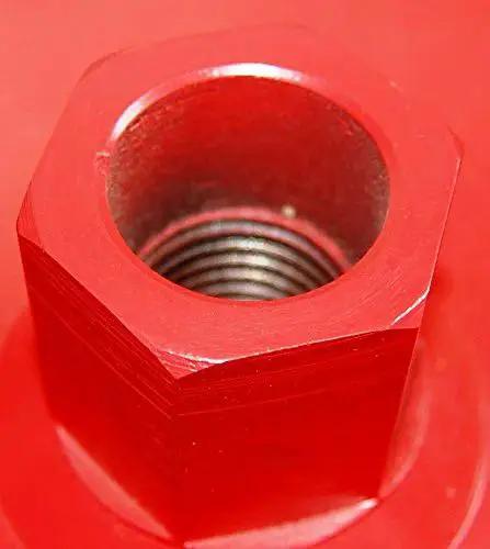 Close-up of 3 Inch Wet Diamond Core Drill Bit Heavy Duty For Concrete And Masonry With One And A Quarter Inch Thread 17 Inch Length