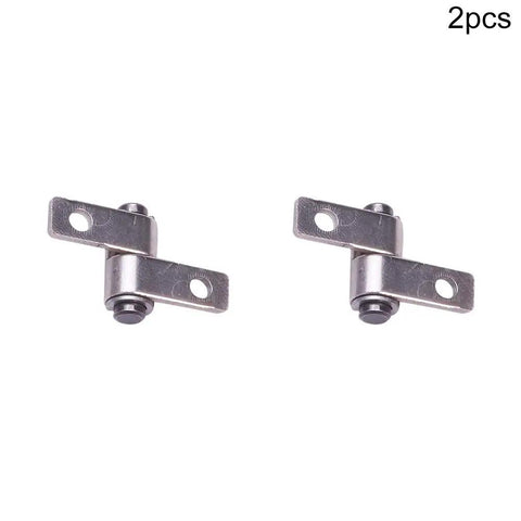 Friction Hinge 29mm Torque Type Iron Nickel Plated Positioning Hinge For Right Or Left Mount Silver Tone Cabinet Door Hardware DIY Friendly