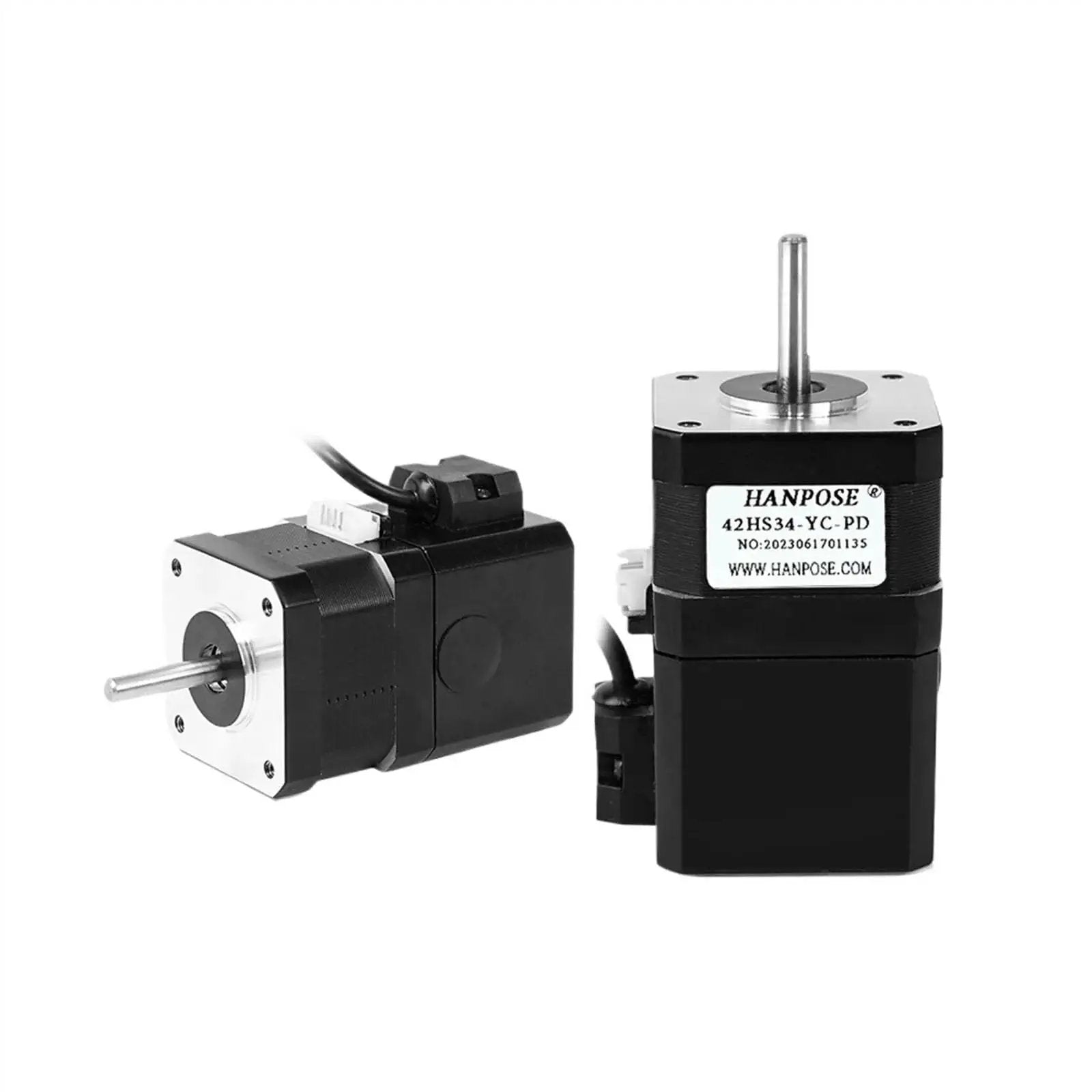 12V Four Lead Stepper Motor With Permanent Magnet Brak...