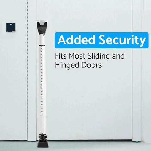 2 Pack Adjustable Door Security Bar For Hinged And Sliding Doors Telescopic Locking Pole From 29 Inches To 45 Inches