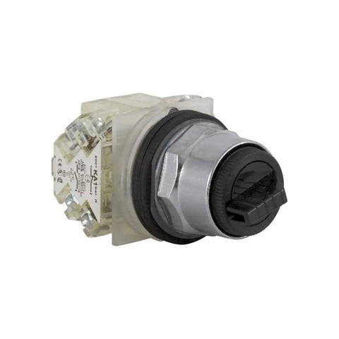 Heavy Duty Push Button Contact Block For 30mm Cutouts With 1NO 1NC Spring Return, Self Grounding Harmony Style 9001KA1 Compatible