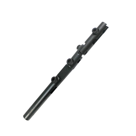 Adjustable Dial Indicator Holder With 3 Pivot Joints For Dial Test Digital Indicator Dovetail Arm Built To Last Axial Axis Mount Heavy Duty Iron Construction For Precise Measurements In Manufacturing And Workshop Setups HFS