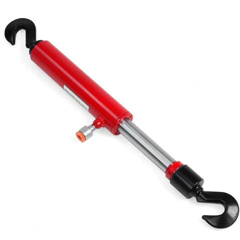 26 Inch Long 10 Ton Hydraulic Pull Back Ram For Porta Power Frame Machine With Rotating Hook Heavy Duty Auto Body Repair Puller