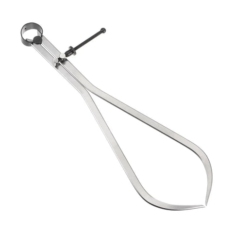 12 Inch Spring Joint Caliper For Wood Turning Lathe Work With Solid Nut Stainless Steel Forged High Carbon Metal Calipers
