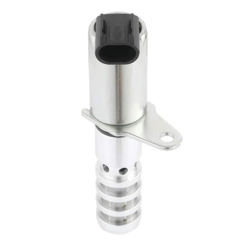 Exhaust Camshaft Position Actuator Solenoid For Variable Valve Timing VVT P0013 P0014 P0016 P0017 Codes Fix Easy Fit Plug And Play Compatible With GMC Envoy Trailblazer Rainier Canyon Colorado And H3 H3T silver metal cylinder