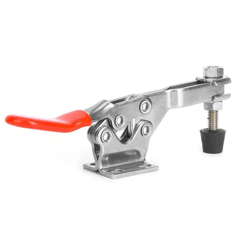 304 Stainless Steel Toggle Clamp, Beast Mode Heavy Duty 280Kg Clamping Force For Welding Fixtures And Woodworking Jigs, Quick Release Horizontal Clamp