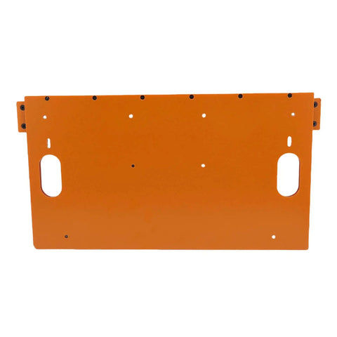 Front view of 45 Degree Miter Cutting Jig For Door Frame Trim Cut Guide, Pro Grade Woodworking Tool With Durable Phenolic Board