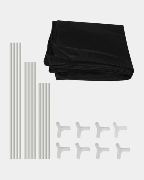 Beefy 3D Printer Enclosure Fireproof And Dustproof Tent components with protective cover for Ender series printers, dimensions 480x600x720mm