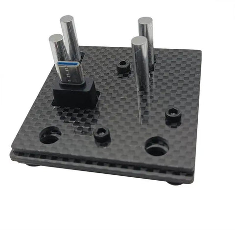 Must Have Carbon Fiber Welding Jig Wire Station With Pocket Hole For XT60 XT90 Connectors Soldering Clamp Craft Tool