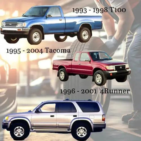 3 Toyota models for compatibility with 2 Pack Rear Hub Bearing O Ring For Toyota T100, Tacoma And 4Runner OEM Grade Replacement Kit