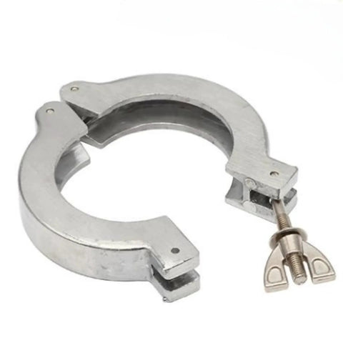 Two Pack KF25 Wing Nut Flange Quick Clamp Hinge ISO KF Size NW25 Stainless Steel 304 Vacuum Fittings Vacuum Hose Clamp