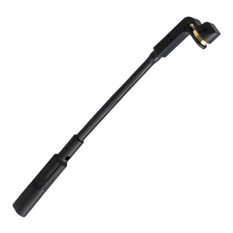 KPALAG front disc brake pad wear sensor, black plastic rod with brass contact clip, for GMC Sierra/Yukon/Cadillac Escalade