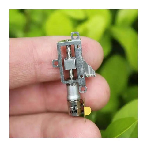 5mm Planetary Gearbox for Stepper Motor with precision ball bearing in hand, ideal for DIY CNC, 3D printer and robotic projects.