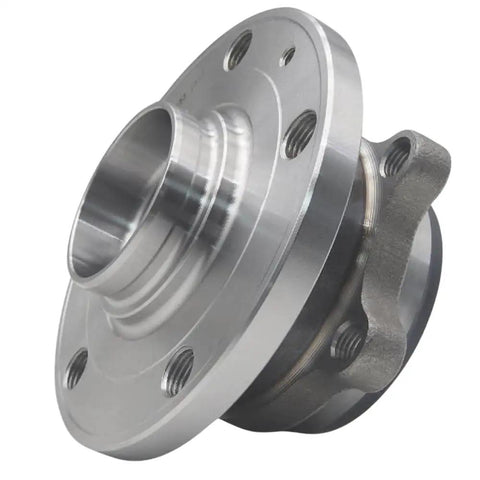 Close-up of Front Wheel Bearing Hub Assembly Set Of 2 Direct Fit For Audi A3 Quattro TT Q3 And VW Beetle CC Eos Golf GTI Jetta Passat Tiguan R32 With ABS Replacement Hubs
