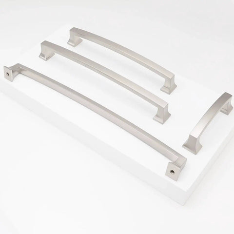 10 Pack 5 Inch Brushed Satin Nickel Cabinet Handles For Kitchen Cabinets Durable Pulls And Door Handles Versatile Drawer Pulls