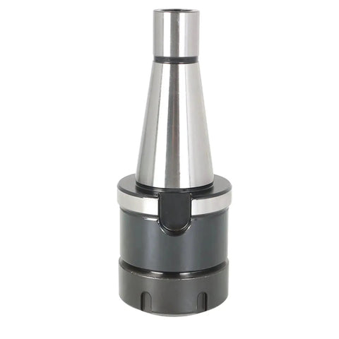 Front view of Beefy 10-Piece Collet Chuck Set With NMTB 40-Taper, Alloy Steel, for CNC Milling Machines and Engraving Lathes
