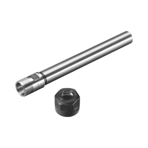 ER11A Router Collet Chuck Extension Rod 12mm Shank Straight 100mm Length CNC Milling Tool Holder steel rod and collet nut