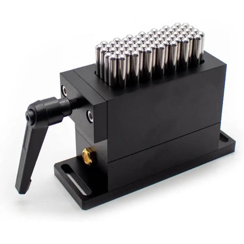 Flexible Claw CNC Assembly Fixture Clamp 30x79 mm With 67 Pins 6 mm Diameter SUS Stainless Steel Pins 21 mm Independent Stroke