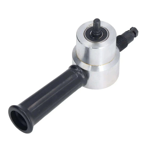 Heavy Duty Pro Grade Double Head Sheet Metal Nibbler Drill Attachment Kit for cutting stainless steel iron aluminum copper plates