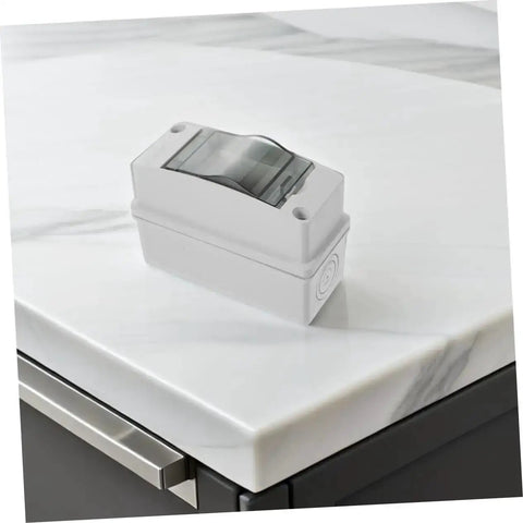 Weatherproof Electrical Junction Box With Transparent Cover For Outdoor Industrial Control Panels And Power Enclosures, IP65 Rated